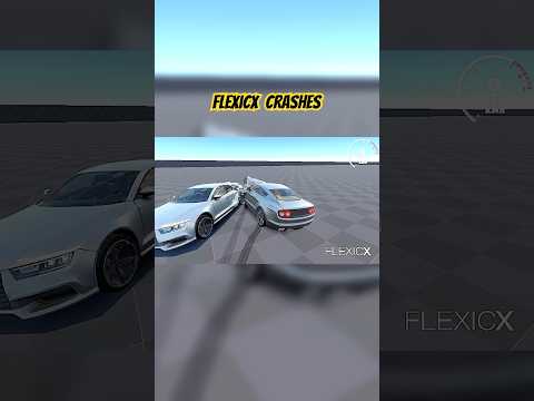 Flexicx Car Crash Simulator: Epic Collisions in Seconds!#flexicx#drivex