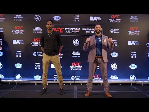 Fight Night Argentina: Media Day Faceoffs