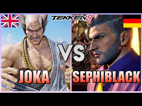 Tekken 8  ▰  Joka (Rank #1 Heihachi) Vs Sephiblack (Rank #1 Shaheen) ▰ Ranked Matches!