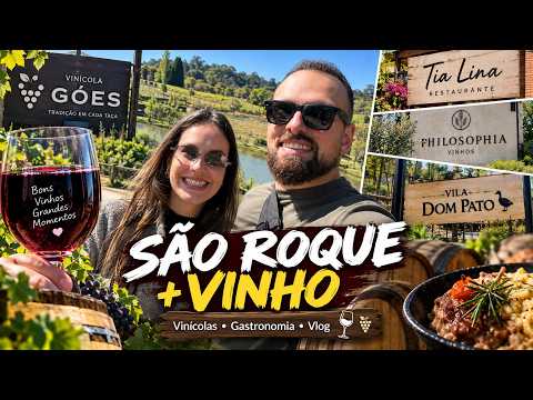 SÃO ROQUE: UM DIA ENTRE VINHOS E SABORES! 🍷 | Vinícola Góes, Tia Lina, Philosophia e Vila Dom Pato