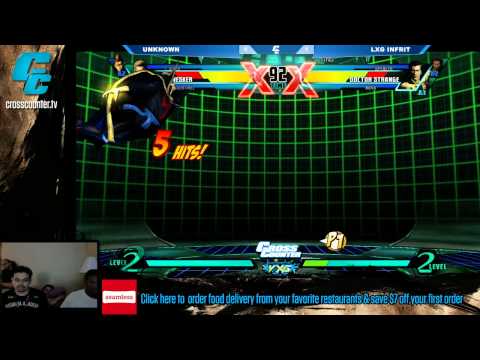 Cross Counter Room @ Evo 2013: Unkn0wn vs. @infrit12 FT3 - Ultimate Marvel vs. Capcom 3