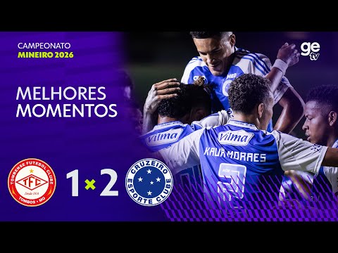 Gols e lances de Tombense x Cruzeiro