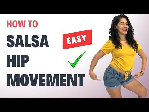 NATURAL Salsa Hip MOVEMENT | Step-by-Step CLEAR and SIMPLE