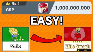 How to EASILY FARM GSP and get into ELITE SMASH!