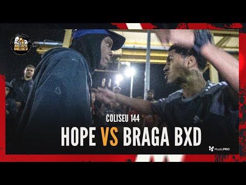 (REVELAÇÕES DO RJ 🔥🔥) HOPE X BRAGA BXD - BATALHA DO COLISEU - EDIÇÃO 144