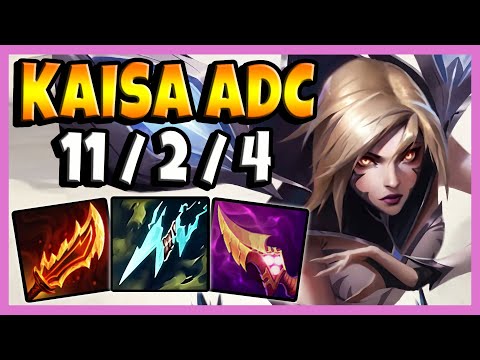 Kaisa vs Samira (71% WIN RATE) ADC- Korea Master Patch 13.14 ✅