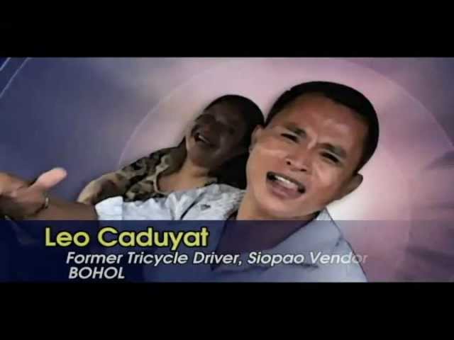 AIM Global testimonial "LEO CADUYAT" from Bohol (Elementary under grad)