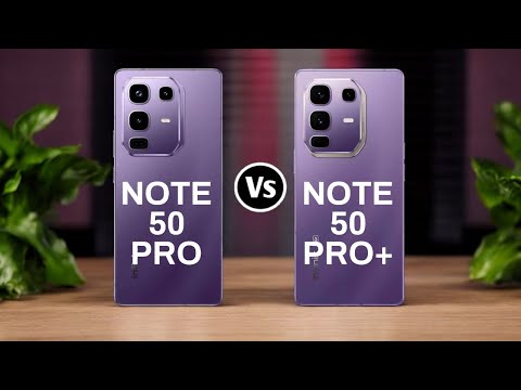 Infinix Note 50 Pro Vs Infinix Note 50 Pro+