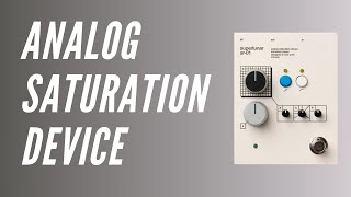 Video thumbnail for Superlunar SR-01 Analog Saturation Device by Pedalboard of the Day