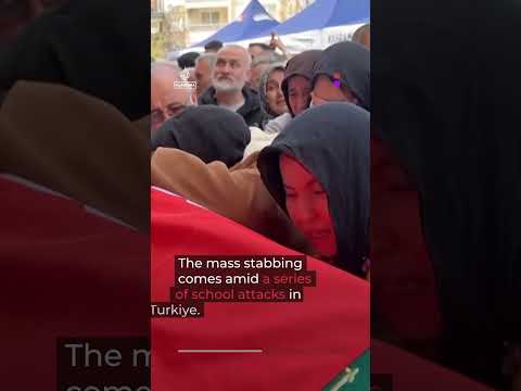 Student killed, seven wounded in Istanbul school stabbing | AJ #shorts
