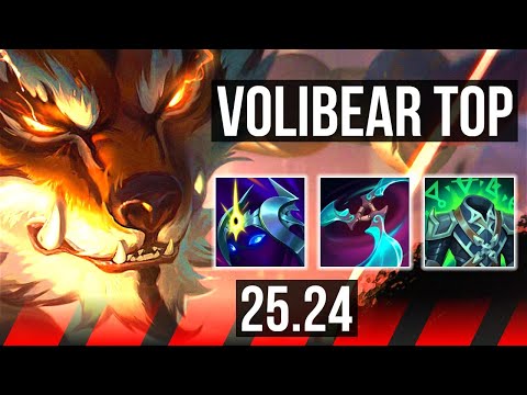 VOLIBEAR vs RENEKTON (TOP) | Good KDA: 12/2/4 | EUW Master | 25.24