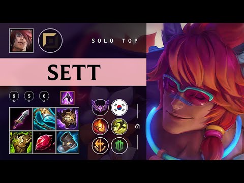 Sett Top vs Fiora - KR Master Patch 26.01