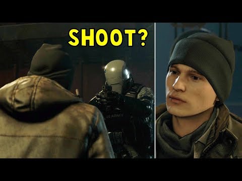 Connor Chases North After Markus Escaped From Jericho - Every Single Choice - Detroit Become Human
