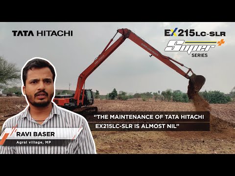 New Tata Hitachi Super Long Reach EX215LC-SLR at best price in