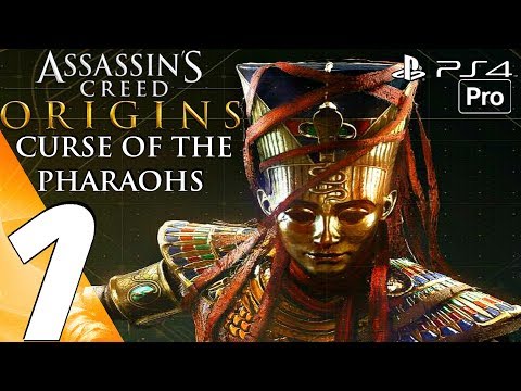 Assassin's Creed Origins Curse of The Pharaohs - Gameplay Walkthrough Part 1 - Prologue & Nefertiti
