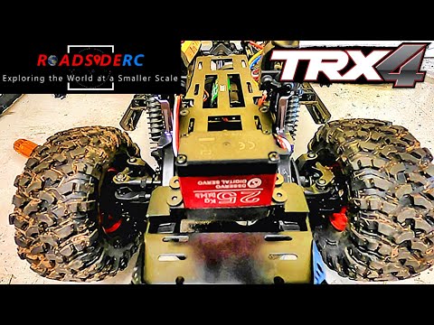 Traxxas TRX4 Front Mount Battery [KYX Relocation Kit]