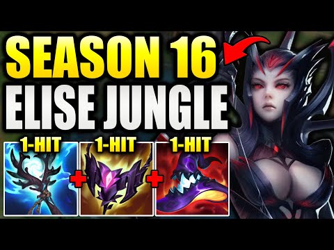 HOW TO PLAY ELISE JUNGLE IN SEASON 16! (VERY OP RIGHT NOW)