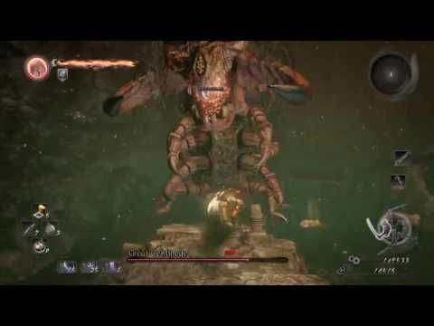 Nioh Kusarigama Vs Giant Centipede