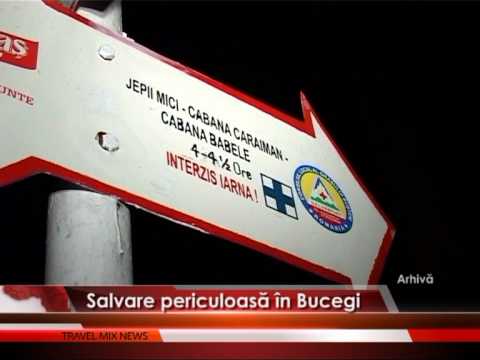 Salvare periculoasă, în Bucegi