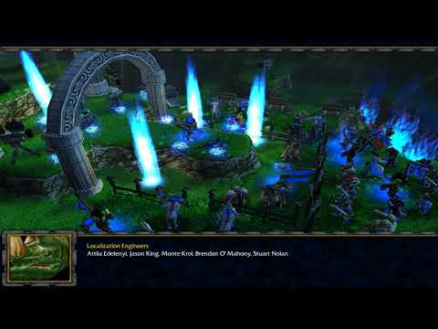 Warcraft 3 - Reign of Chaos - Ending Credits (Starcraft Scene Included)