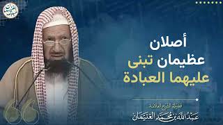 أصلان عظيمان تبنى عليهما العبادة image