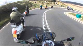 BIG 7 Scooter Club - 328 Mile Ride to Whitby