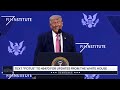 President Trump Delivers Remarks At The Future Investment Initiative