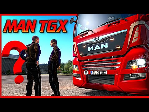 🔛MAN TGX V8 Euro6 by MADster ETS2 1.37🔛