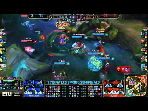 Cloud 9 (C9) VS Team Liquid (TL) Game 4 - 2015 NA LCS Spring Semifinal [Highlights]