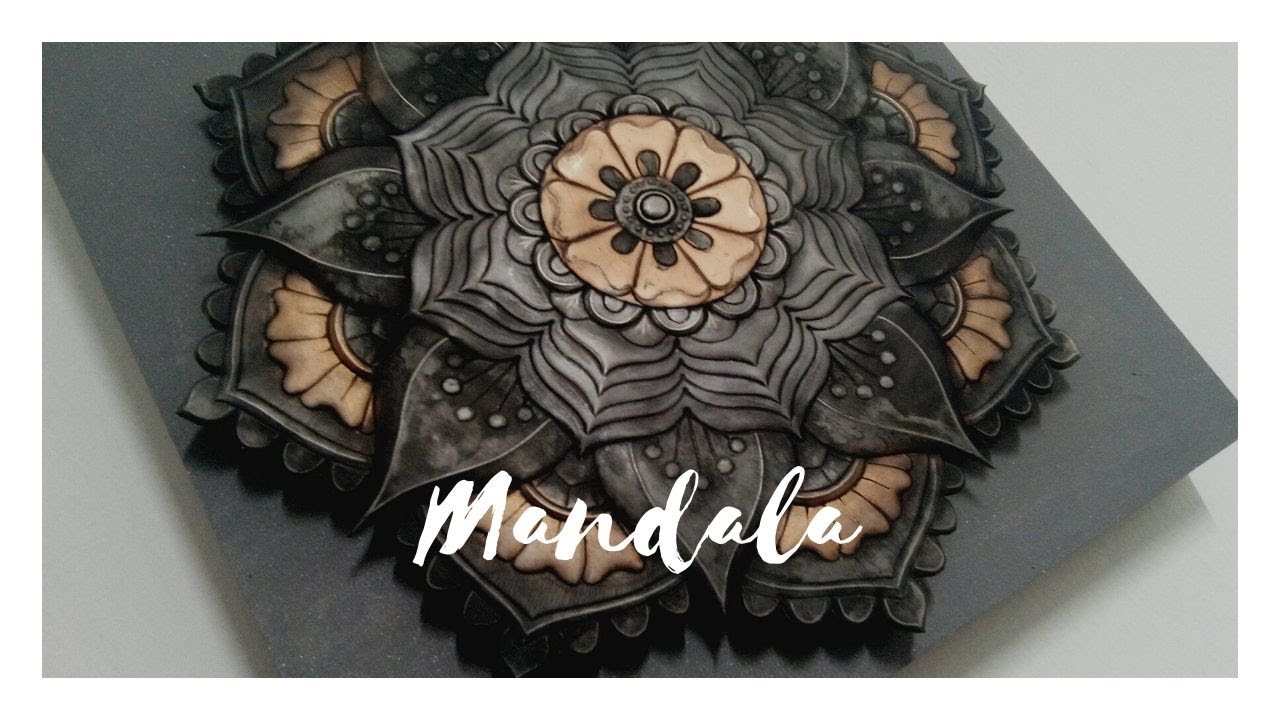 Advanced Pewter Embossed Mandala Tutorial