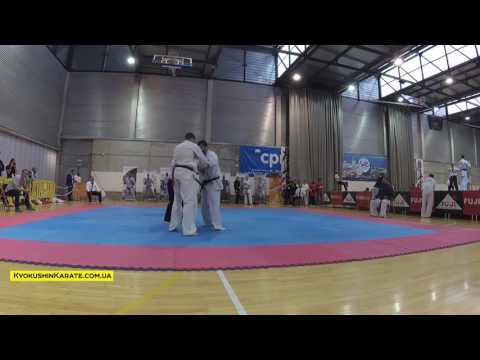 WKB European Cup 2017 Борис Булискерия vs Меженский Андрей (третий бой   1,2 раунд)