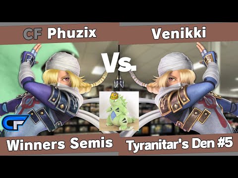 Tyranitar's Den 5 - Phuzix (Sheik) vs Venikki (Sheik) - Winners Semis