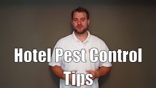 Hotel pest control tips