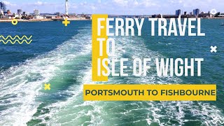 Ferry travel to Isle of Wight
