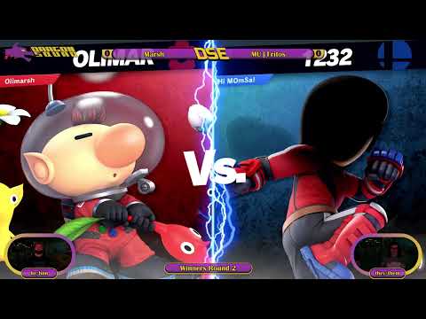 Marsh (Olimar) Vs Fritos (Mii Brawler) AL 104 Winners Round 2