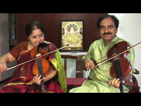 Sarasamukhi | Gowdamalhar | Rupakam | Muthiah Bhagawathar | Lalgudi Krishnan & Lalgudi Vijayalakshmi