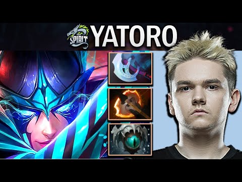 Phantom Assassin Dota 2 Gameplay Spirit.Yatoro with Skadi and Manta