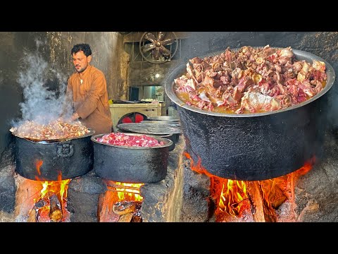 BALOCHISTAN FOOD SINCE 100 YEARS | LALCHAPUR ROSH RECIPE | STREET FOOD PESHAWARI DUM PUKHT RECIPE