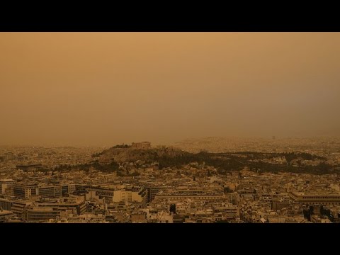 Video Thumbnail: Athen auf dem Mars? Sahara-Staub färbt Himmel orange