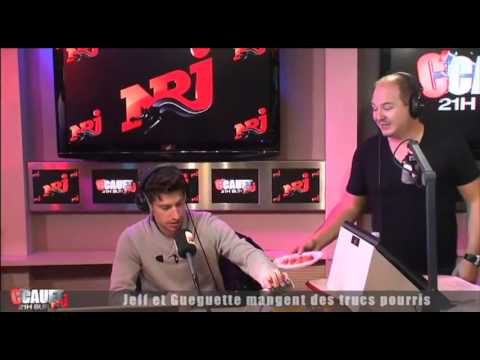 Crevette et dessert pourris pour Jeff et Gueguette [Cauet-NRJ]