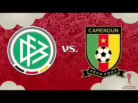 Germany vs Cameroon (3-1) - All Goals 25/6/ 2017