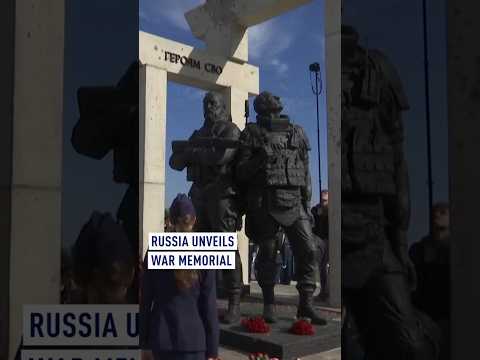 Russia unveils war memorial
