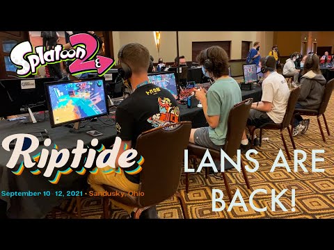 Riptide 2021 Vlog | Splatoon 2 LAN