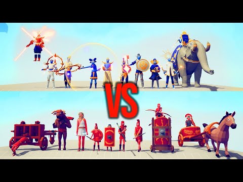 ANCIENT TEAM vs GOOD TEAM #105 | TABS - Totally Accurate Battle Simulator