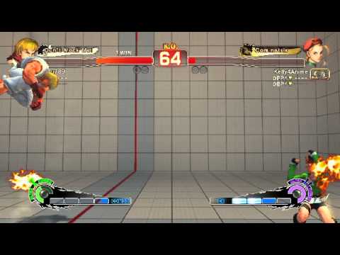 Omega USF4 Ken(Nichi) vs Cammy(Kelly)