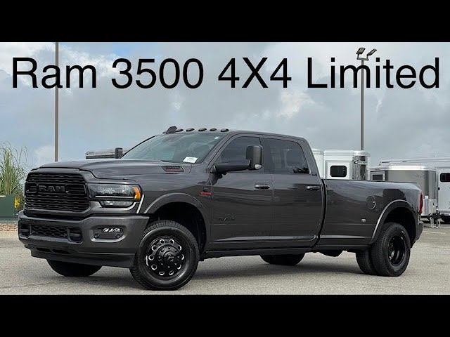 Preview image of Ram 3500 Limited 4X4 Night Edition youtube video