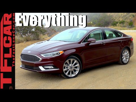 2017 Ford Fusion Platinum First Look & Review: More Luxury, More Refined