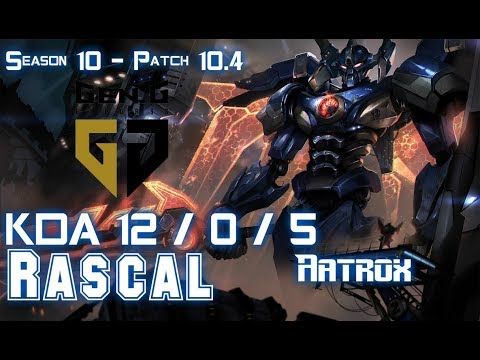 Gen Rascal AATROX vs SYLAS Top - Patch 10.4 KR Ranked