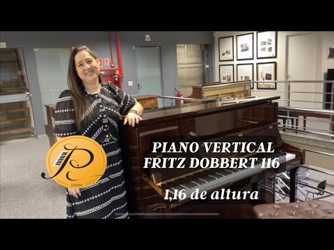 Piano Vertical Fritz Dobbert FD-116