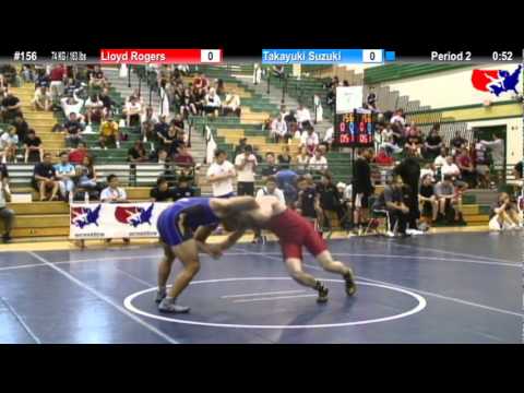 Sunkist Freestyle 74kg - Lloyd Rogers vs. Takayuki Suzuki